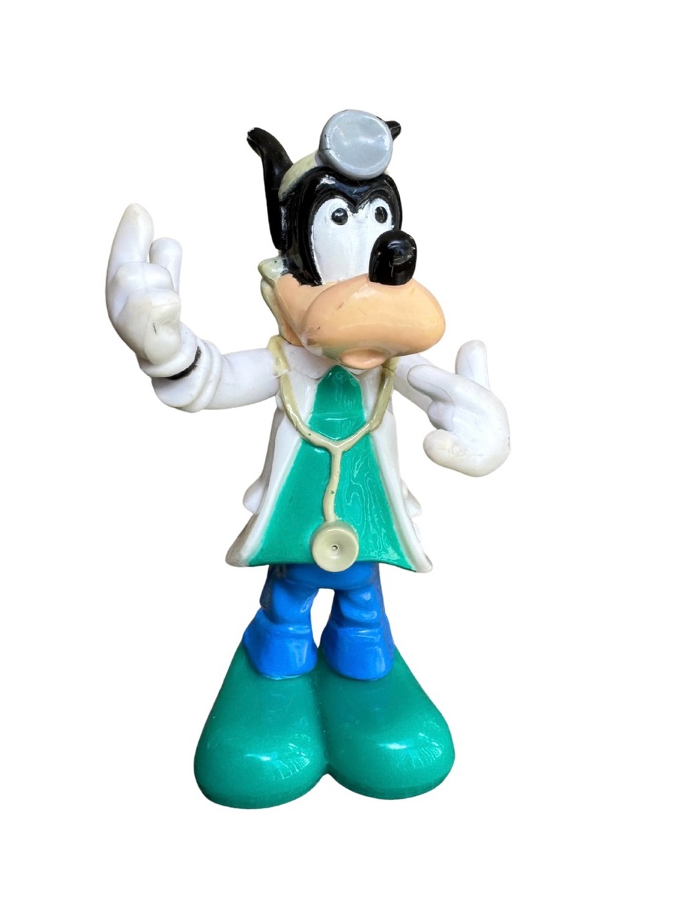 Vintage Goofy Doctor PVC Disney Figure 1990’s